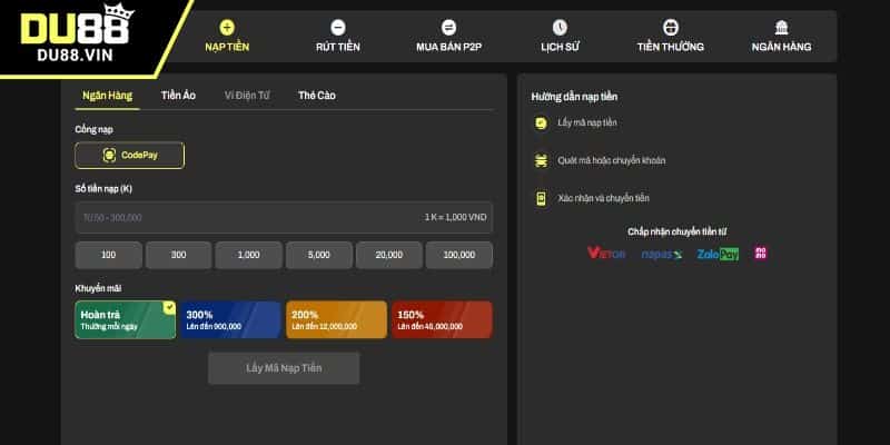 Cách nạp tiền online qua từng phương thức khác nhau
