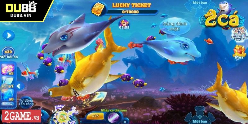 Những vũ khí được cung cấp trong game