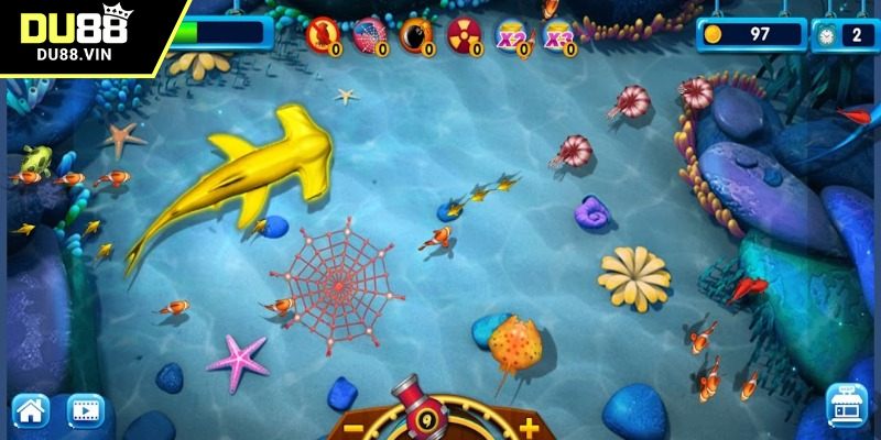 Trang bị vũ khí hiện đại trong bắn cá DU88